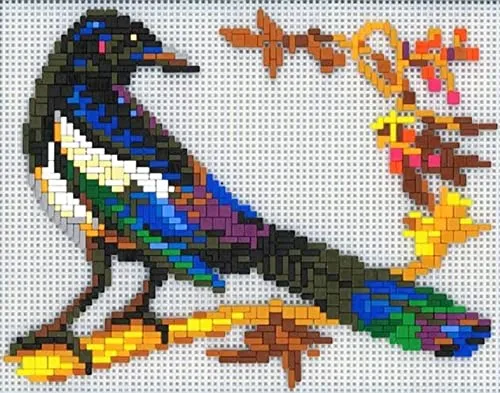 stickit Mini Stecksystem Elster (Vogel) ca. 1.300 Teile Nr. 42210