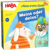 Meine ersten Spiele To Go - Meins oder deins?, Lernspiel - Fördert das soziale Miteinander und die Kommunikation. Ideal für 1-4 Spieler ab 24 Monaten mit einer kurzen Spieldauer von nur 5 Minuten.