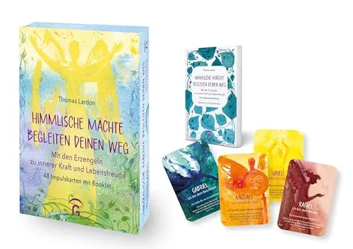 Erzengel Impulskarten Set: Himmlische Mächte für innere Kraft - Lebenshilfe Geschenkbücher: 48 vierfarbige Impulskarten mit Booklet zur Stärkung deiner inneren Kraft und Lebensfreude.