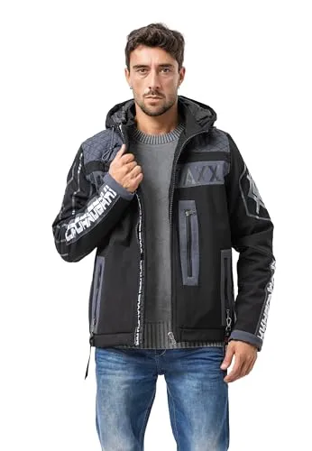 Cipo & Baxx Herren Parka CJ275 von CIPO & BAXX