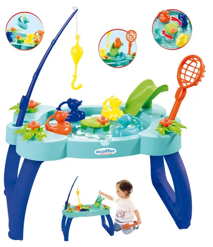 Wasserspieltisch mit Angel-Spiel (Türkis-Blau) von Ecoiffier