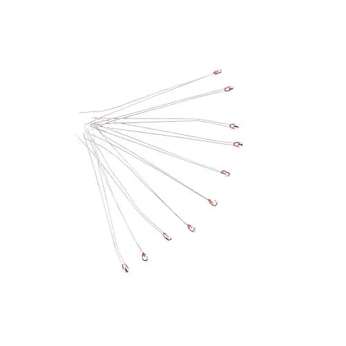 ANGEEK 10 Stücke 100K Ohm NTC 3950-1% Thermistor Glas Widerstand Temperaturfühler für 3D Drucker Reprap