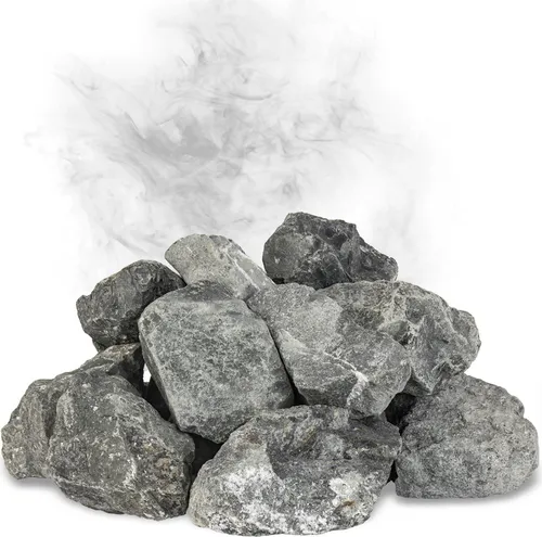 Flameup Saunasteine 20 kg – Hochwertige Aufgusssteine für Saunaofen
