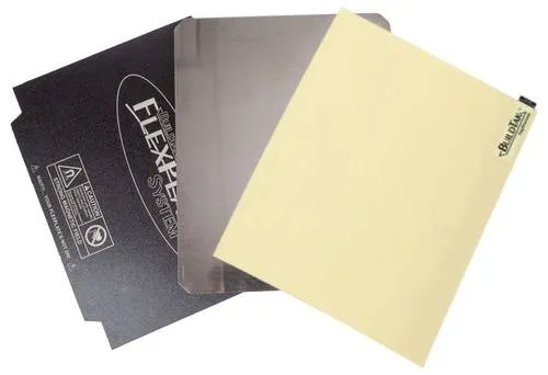 BUILDTAK FlexPlate System PEI 260 x 354mm - Zubehör für 3D-Drucker mit einzigartiger Magnethalterung für einfache Druckentfernung und hohe Kompatibilität mit gängigen Druckern.