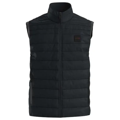 BOSS ORANGE Anorak Weste Odeno in schwarz von BOSS