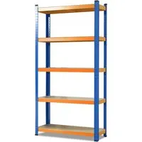 Produktbild KARAT Schwerlastregal Blau-Orange – 875 kg Traglast