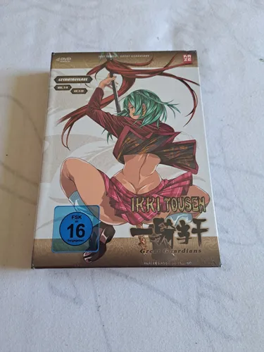 Ikki Tousen: Great Guardians - Staffel 3 - Gesamtausgabe - [DVD] - Anime-Serie für Fans ab 16 Jahren, mit packenden Kämpfen und spannender Handlung in einer Gesamtausgabe.