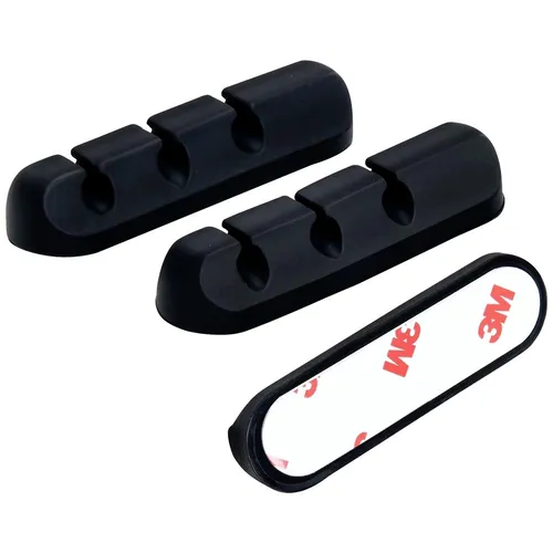 TRU COMPONENTS T24CA080 Kabelhalter selbstklebend TC-12888592 Bündel-Ø-Bereic...