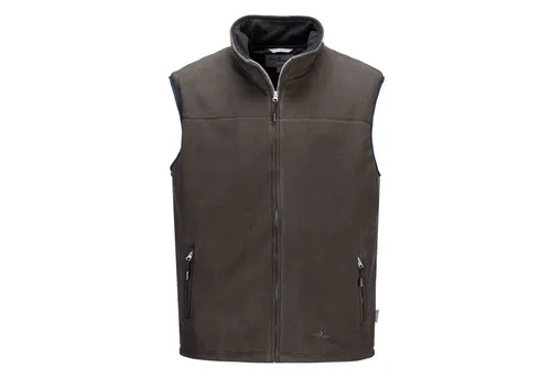 Blue Wave Fleeceweste Lutz Herren Weste Lutz mit windfestem Tafetta Innenfutter und Stehkragen