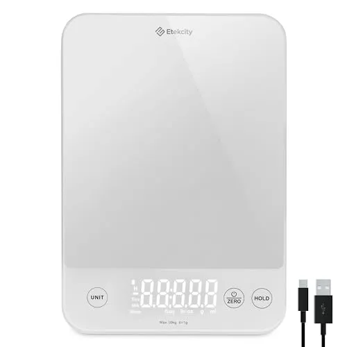 Etekcity USB Küchenwaage 10kg von Etekcity