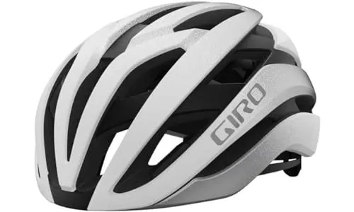 Giro Cielo MIPS Matte White/Silver fade M - Fahrradhelm mit In-Mold-Konstruktion und integriertem MIPS Evolve Core für maximalen Schutz. Leicht und optimal belüftet mit 22 Windtunnel-Öffnungen – ideal für anspruchsvolle Radfahrer!