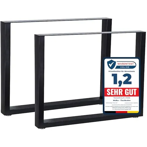 Melko 2er Set Tischkufen 100 x 72 cm von Melko