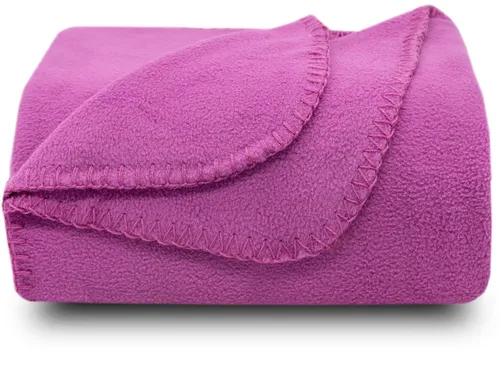 ZOLLNER Wohndecke, waschbar bis 95 °C, 130 x 170 cm - Kuschelige Bettdecke aus 100% Polyester, ideal für gemütliche Abende und vielseitig einsetzbar. Pflegeleicht und hygienisch, waschbar bis 95 °C – für ein stets frisches Wohlfühlerlebnis!