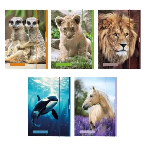 Pelikan Sammelmappe A3, Tiere sortiert