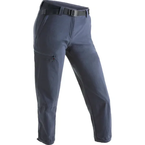 Maier Sports Lulaka 7/8 Damen Wanderhose - Wasserabweisende 7/8-Outdoorhose für Trekking und Hiking, bietet hohe Bewegungsfreiheit dank mSTRETCH Pro 4 und schnelltrocknender Dryprotec Technologie.
