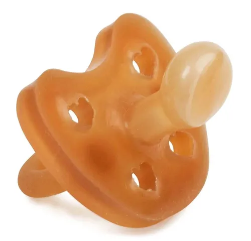 GRÜNSPECHT Neugeborenen-Geschenkset Bio-Schnuller Naturkautschuk 6-18m