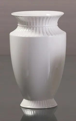 Kaiser Porzellan Vase 14-000-83-0, Weiß, 25 cm - Handgefertigte Porzellanvase, 25 cm hoch, ideal für elegante Blumenarrangements oder als stilvolle Dekoration.
