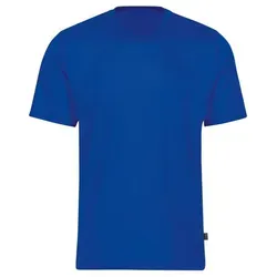 Trigema Herren Regular Fit T-Shirt 636202, Einfarbig in Blau (Royal 049) - T-Shirts für Herren, aus 100% supergekämmter Baumwolle für höchsten Tragekomfort und einen klassischen Look.