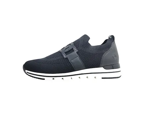 Remonte Slipper Schwarz - Komfortabler Damen Schuh in Übergröße - Komfort Slipper für Damen, ideal für große Füße. Mit elastischem Einstieg, herausnehmbaren Einlegesohlen und atmungsaktiver Remonte®Soft-Technologie für höchsten Tragekomfort.