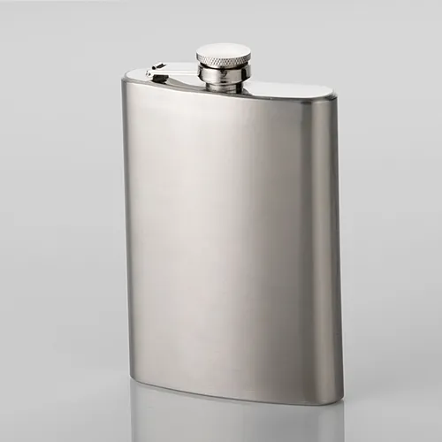 FLACHMANN EDELSTAHL FLACH MANN SCHNAPSBEHÄLTER SCHNAPSFLÄSCHCHEN 0,2 14 CM HOCH