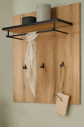 Furn.Design Garderobenpaneel Design-D in Evoke Eiche