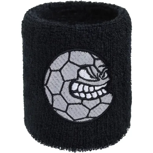 HANDBALL Schweissband Frottee schwarz Sportler wristband black gym band Armband