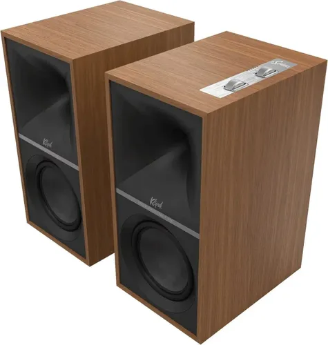Klipsch The Sevens Aktiv-Lautsprecher (Paar) - Hochwertiger Klang mit Bluetooth - Lautsprecher-Systeme mit titan LTS belüftetem Hochtöner, dynamischem Bass Equalizer und kabelloser Bluetooth 5.3 Verbindung für ein beeindruckendes Klangerlebnis.