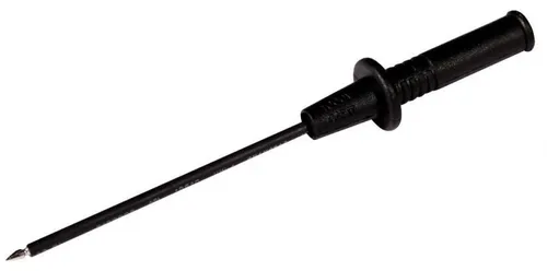 Prüfspitze, 4mm, schwarz