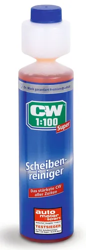Dr. Wack CW 1:100 Super Scheibenreiniger Konzentrat 250 ml von Dr. O.K. Wack Chemie GmbH