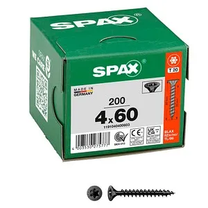 SPAX Schrauben Schwarz von SPAX