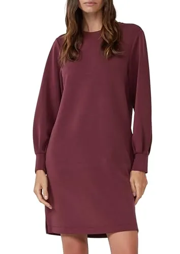 s.Oliver Scuba-Kleid mit weitem Arm und Eingrifftaschen in rot von s.Oliver