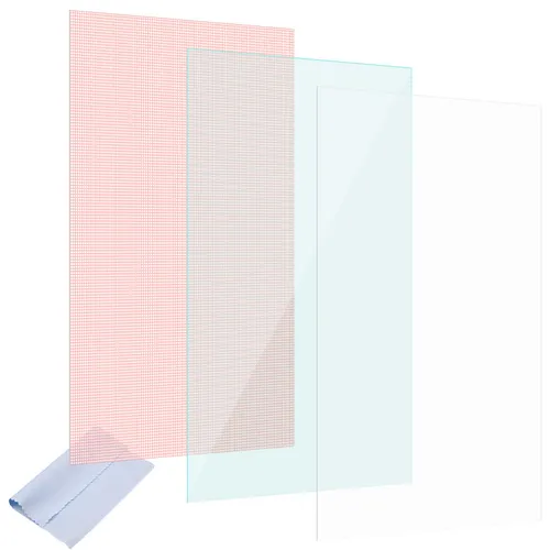 Display Schutz Folie Tablet 3x Universal Displayschutz bis 10 Zoll Schutzfolie