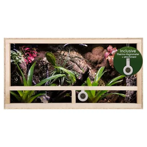 REPITERRA Terrarium für Reptilien & Amphibien 100x40x40cm von REPITERRA