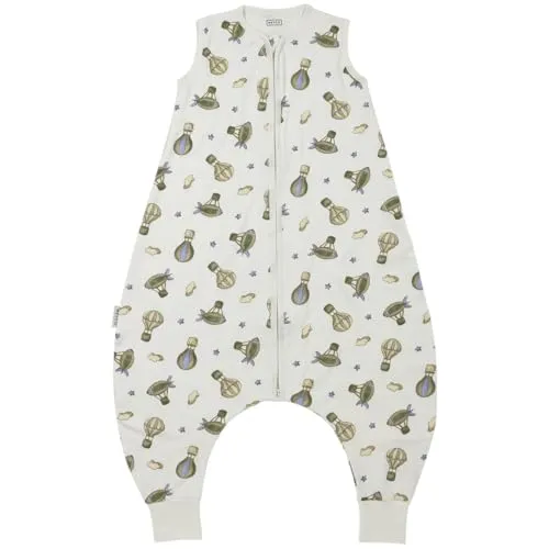 Meyco Baby Schlafoverall jumper ungefüttert - Air Balloons Multicolour - 80cm - Oeko-Tex Standard 100