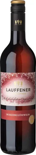 Lauffener Winzerglühwein 750 ml - Köstlicher deutscher Glühwein mit lieblichem Geschmack, ideal für gemütliche Winterabende. Genießen Sie die festliche Atmosphäre mit jedem Schluck!