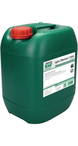 Opta Minimal 1000/WI3050 Schmierstoff 5L - Sonstige Elektroinstallationsartikel – chlorfrei, nitritfrei und silikonfrei, ideal für Hochdrucksprühanlagen bei der Bearbeitung von Aluminium und Stahl.