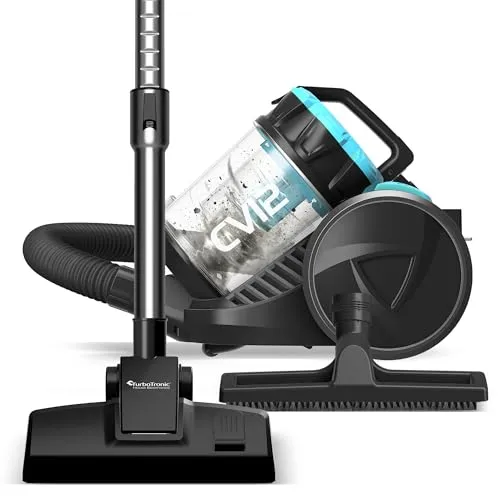 TurboTronic Zyklon Staubsauger CV12 in blau von TurboTronic By Z-LINE