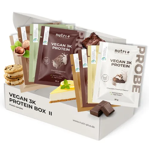 nutri+ Probenbox Vegan 3K Protein II