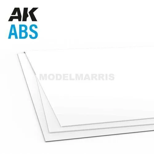 AK AK-6740 1mm Dicke x 245 x 195mm - ABS Platte