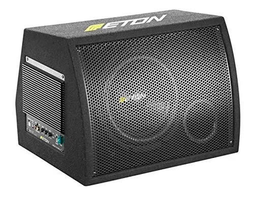 Eton Move M10-300A Aktiv Subwoofer - Kompakter 25 cm Subwoofer mit integriertem Verstärker (150 W RMS) und variablen Bass Boost für beeindruckenden Sound in jedem Raum.