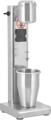 vidaXL Milchshake-Mixer Edelstahl 1 L - Silber - Standmixer für Milchshakes, Cocktails und mehr. Aus robustem Edelstahl, mit 2 Geschwindigkeitsstufen und 2 Messerarten für optimale Ergebnisse. Ideal für Gastronomie und Zuhause!