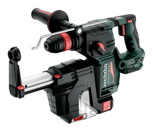 Metabo KH 18 LTX BL 24 Q Set ISA Akku-Hammer - Leistungsstarker Akku-Bohrer in praktischer MetaBox - Bohrmaschinen, kabelloser Akku-Hammer für maximale Flexibilität und Leistung ohne Einschränkungen.