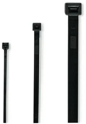 Cimco Kabelbinder, BxL 4,5x180 mm, Kabelbaum 3-45 mm, 220 N, schwarz, 100 Stück (181866)