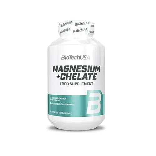 BioTech USA Magnesium + Chelat 60 Kapseln