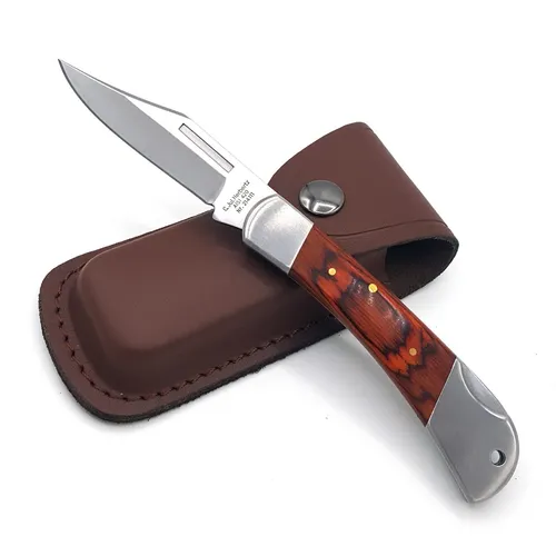 Herbertz Taschenmesser Klappmesser mit Pakkaholzgriff