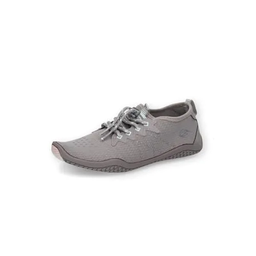 Dockers by Gerli 53GE201 Grau/Grün Sneaker - Stylische Sneaker in Grau/Grün, ideal für Freizeit und Alltag, mit bequemer Textiloberfläche und schnellem Schnürverschluss für optimalen Tragekomfort.