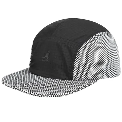 Kangol 5 Panel Cap - Sportliche Baseballcap mit Flat Brim - Baseball Caps für Herren, einstellbare Einheitsgröße, stylisches Design mit Flat Brim für modische Akzente im Alltag oder beim Sport.