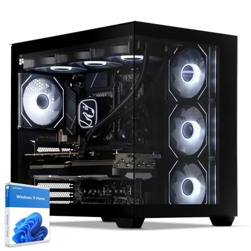 Sedatech Wasserkühlung Gaming PC • RTX 5060 Ti | AMD Ryzen 9 7900X | 32GB DDR5 | 2TB SSD M.2 | WLAN 6E | BT 5.3 | Win 11
