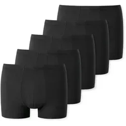 Uncover by Schiesser - Cotton Retro Short/Pant - 5er Pack (XXL Schwarz) - Kleidung: Modische Retro Shorts im praktischen 5er Pack, bieten hohen Tragekomfort und einen sportlichen Schnitt für jeden Tag.