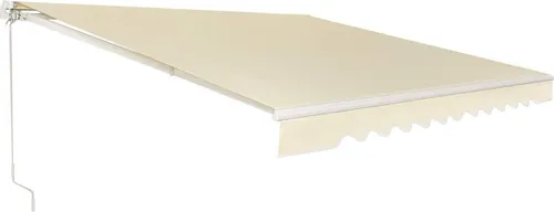 GOPLUS 3x2,5m Gelenkarmmarkise in beige von Goplus
